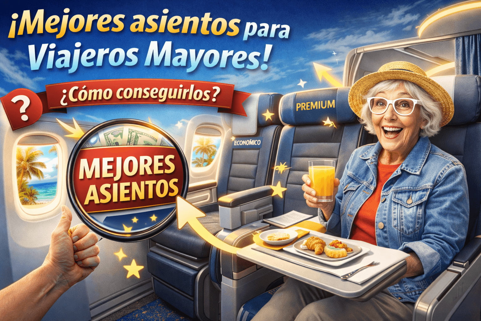 Asignación Gratuita de Asientos por Edad y Salud en Vuelos